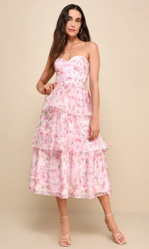 Rose garden — Midi Dress