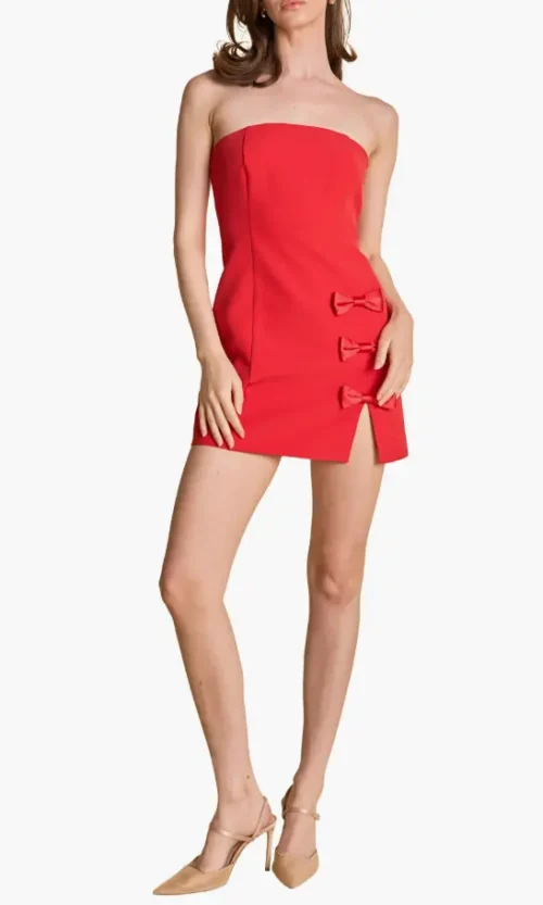 Scarlet bow — Mini Dress