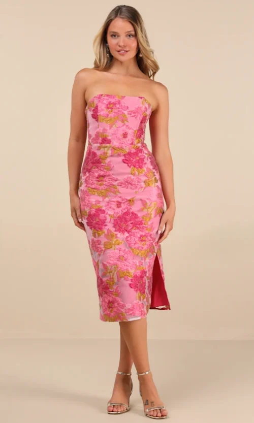 Rose Garden — Midi Dress