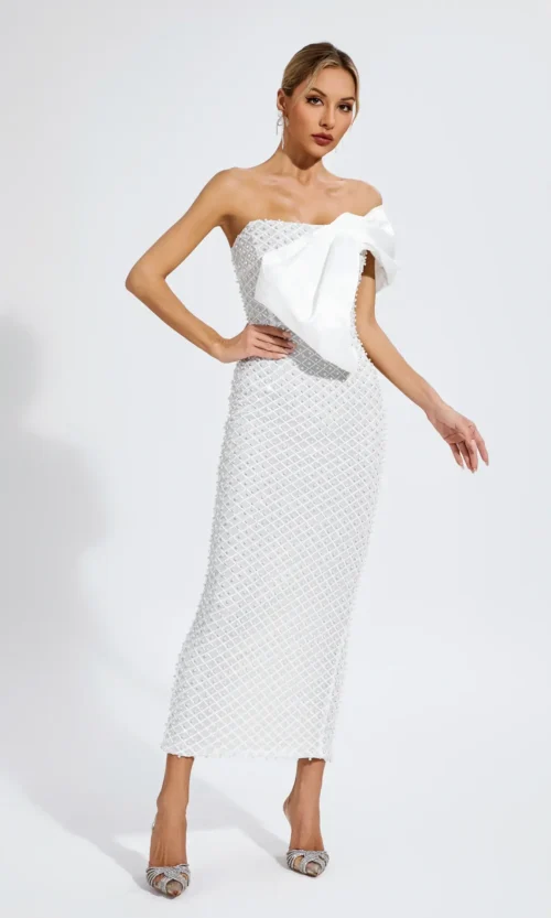 Pearl Form — Midi Dress